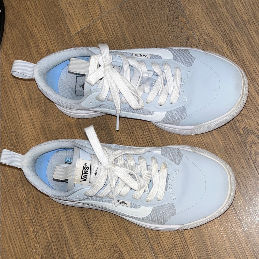 Vans Light gray and White Sneakers